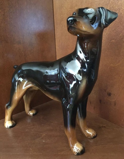 Coopercraft Porcelain Doberman Figurine. | eBay