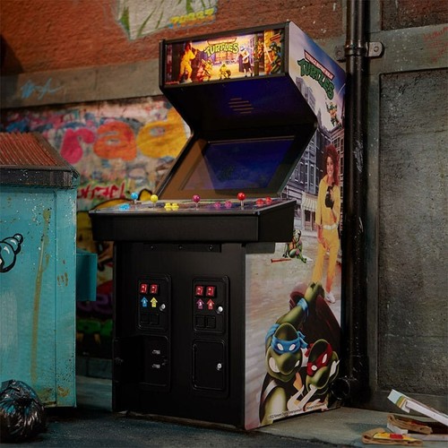 Official TMNT – Turtles in Time Quarter Size Arcade Cabinet-Exclusive Signed CE - Picture 6 of 8
