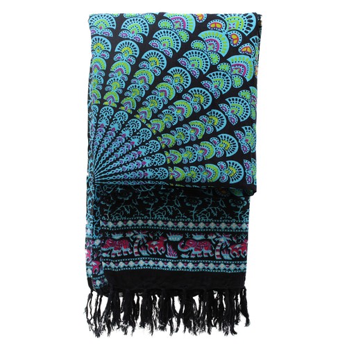 Bali Mandala Sarong - Cover Up Wrap Beach Swimming Pool Summer Shawl Scarf - Picture 21 of 30