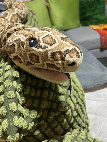IKEA 60” SNAKE SOFT TOY PLUSH Rare & Collectable - Picture 3 of 7