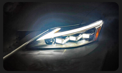 A Pair LED Headlight w/Sequential Turn Signal For Lexus