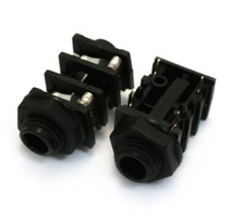 Fender 005-1658-000 - Jack amplificatore mono a 4 pin, ricambio originale Fender 005-1658-000 - Jack amplificatore mono a 4 pin, ricambio originale