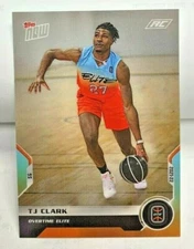 TJ Clark 2021-22 Topps Now Overtime Elite Debut Rookie Card RC #3 - SP /3192