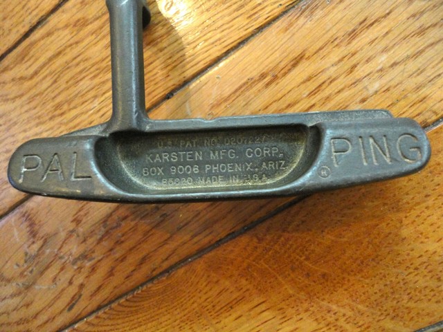 ping brass putter