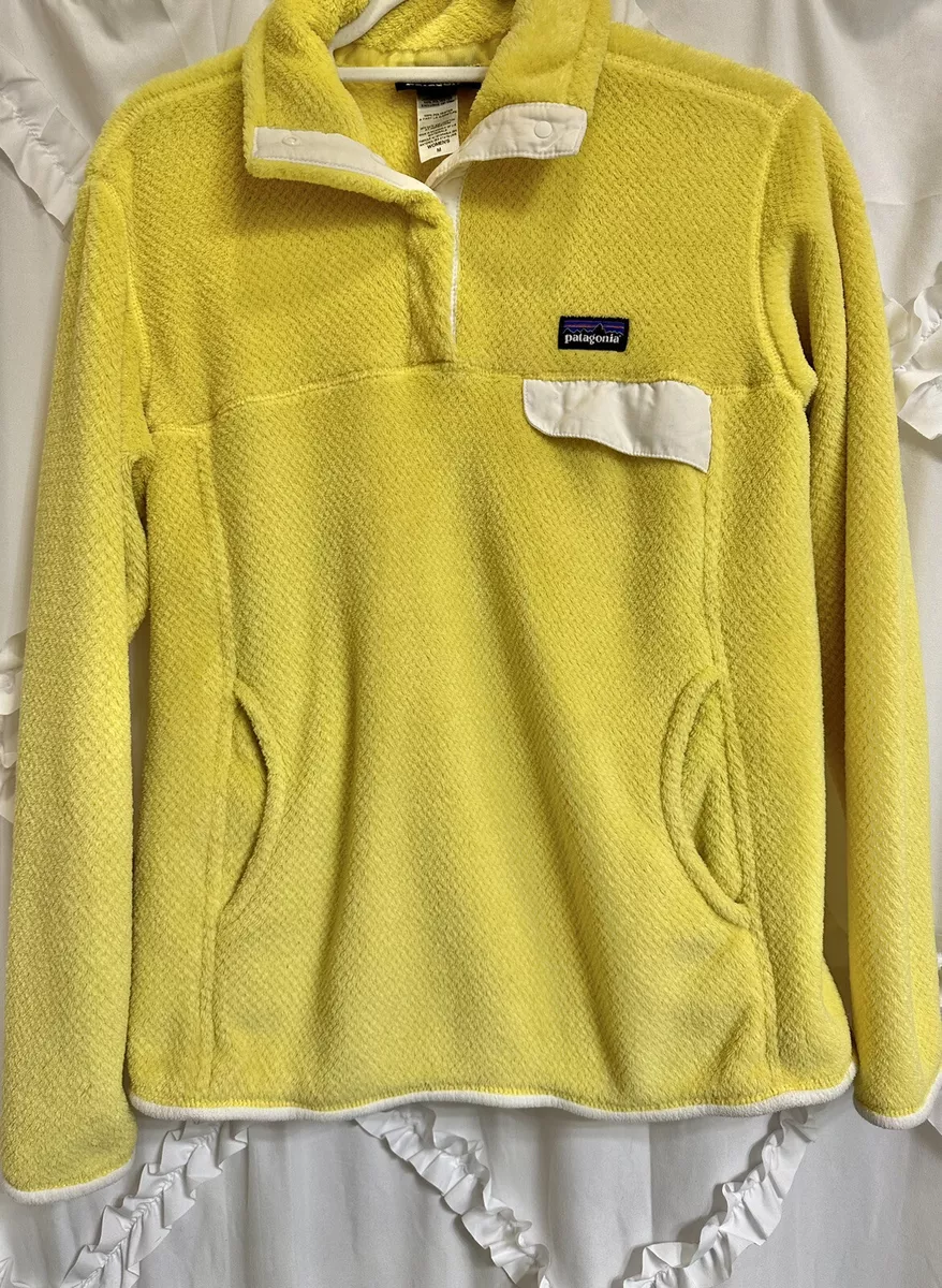 Yellow patagonia pullover clearance