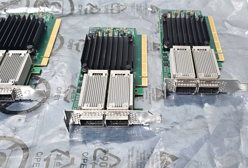 3 Dell Mellanox CX456A 100GbE Dual Port QSFP PCle Network Adapter MCX456A-ECAT - 第 3/8 張圖片