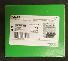 SCHNEIDER ELECTRIC 24473 Multi9 C60 Supplementary Protector Breaker 24473DB