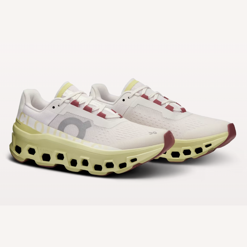 ON CLOUD CLOUDMONSTER Frost Acacia Women's Athletic Running