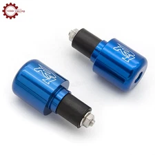 2x Motorcycle Handle Bar Ends Grip Plug For Yamaha YZF R1 1998-2015 2016 Blue US