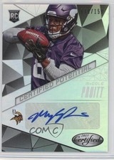 2015 Certified Potential Mirror Silver 119/150 MyCole Pruitt #CP-MY Auto 0a1