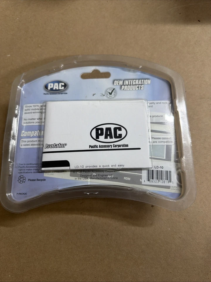 PAC LD-10 Ground Loop Isolator Adjustable Line Driver Signal Booster 10x Preamp - Image 2 of 2