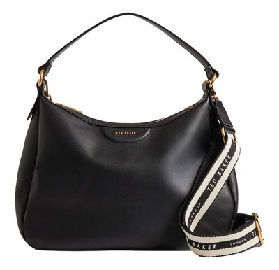 Ted Baker Esiah Webbing Slouchy Hobo Bag Schultertasche Tasche Black schwarz