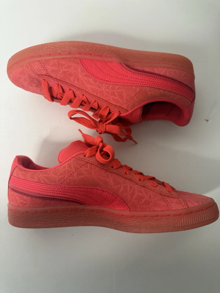 Zapatillas bajas Puma de gamuza triplex mono quake para hombre talla 6C rosa paraíso Foto 4 de 4