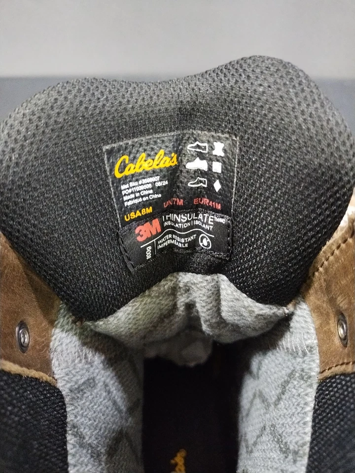 Cabelas Boots Treadfast Hunting Zoned Insulated 2.0 size 8 - Image 4 of 4