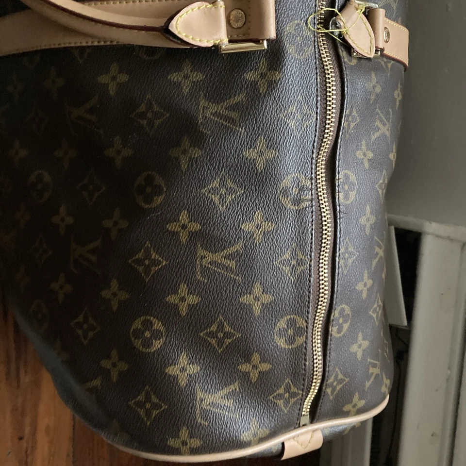 Vintage Louis Vuitton (1982) Leather 60cm. Keepall. True Classic- Brown Leather - Image 4 of 4