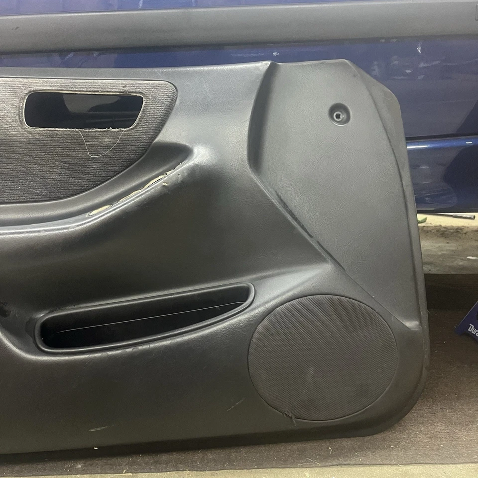 Panel de puerta de vinilo izquierdo negro Acura Integra 1994-2001 cupé escotilla conductor Foto 4 de 4