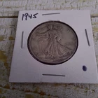 1945 Walking Liberty Silver 1/2 Dollar