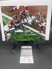 JAMES WHITE SUPER BOWL  LI  AUTOGRAPHED 8 X 10 PHOTO J.S.A.  AUTHENTICATED