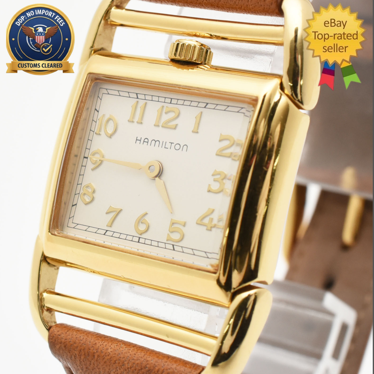 Hamilton White Women's Watch - 6176 for sale online | eBay