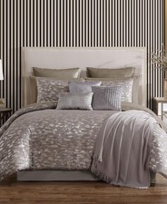 Hallmart Collectibles Caston 8-Piece Purple Queen Contemporary Comforter Set