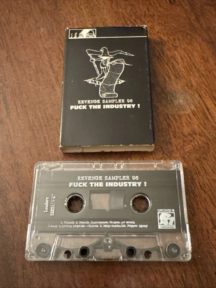 Revenge Sampler 98 Cassette Tape Demo Private Grouch Mystik Journeymen Eli ASOP - Image 2 of 3