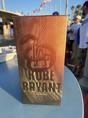 Kobe Bryant Lakers Jersey Bobblehead LA Dodgers Home Game 8/8/25