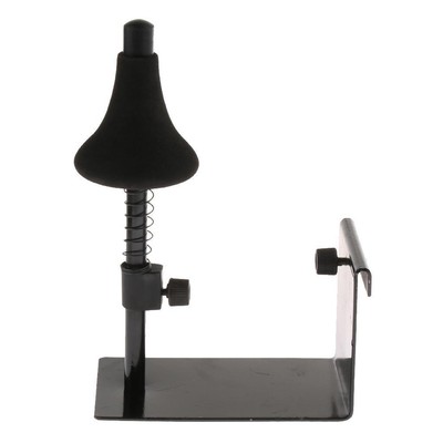 Eisen Trompete Wand Aufhänger Halter Stehen Messing Instrument Zubehör Schwarz