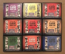The Monthly CLASSIC RADIO CLUB - Lot of 9 Complete Box Sets - Audio CD