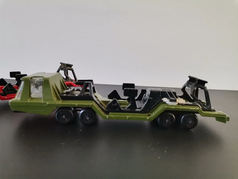MATCHBOX SUPER KINGS K-114 TRANSPORTER LOTTO 2 PEZZI - Immagine 3 di 4