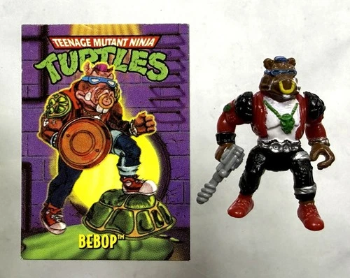 Bebop Vintage TMNT Ninja Turtles Mini Mutants Figure 100% Complete 1994 90s