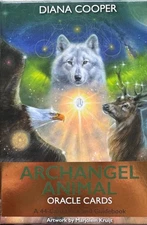 Archangel Animal Oracle Cards by Diana Cooper – 44-Card Deck w/ Guidebook