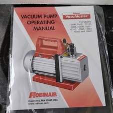 Pompe à Vide Robinair VacuMaster RA15526 - Occasion Bon état, Fabriquée Aux USA