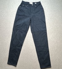 Bon Jour Womens Girls Mom Jeans Classic Sz 6 Blue Denim Pants Made In USA
