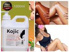 Kojic Skin Whitening Shower Gel Soft Exfoliating Body Wash, 1000ml USA Stock 
