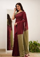Designer saree South Indian Ethnic Banarasi Exclusive Indian Soft Lilan Cultural