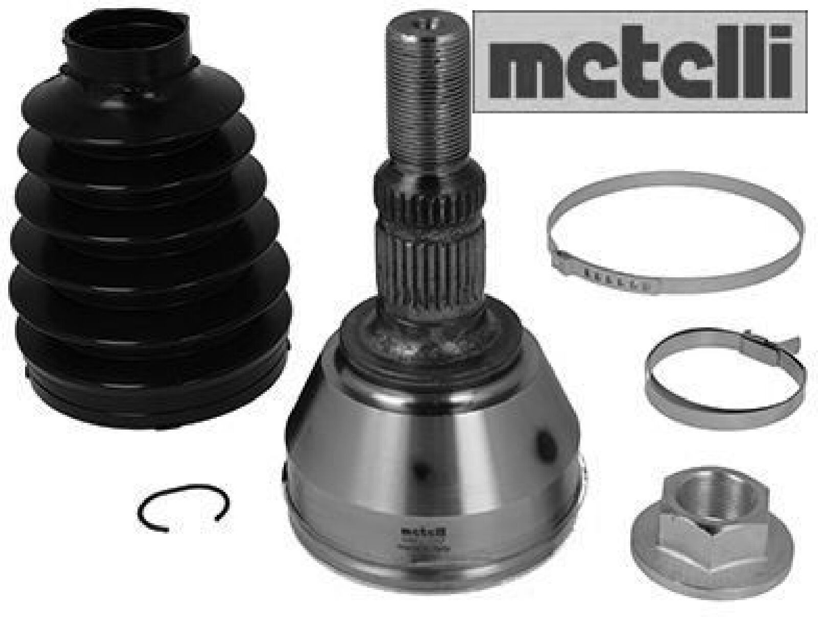 metelli 15-1599 Gelenksatz für Antriebswelle Vorderachse Vorne