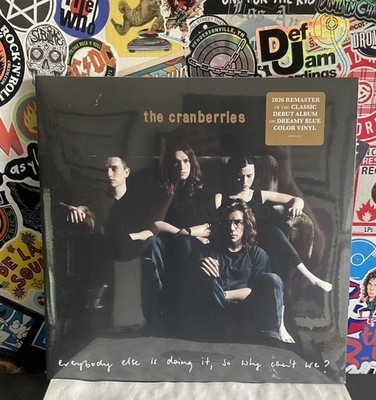 CRANBERRIES Everybody Else Is Doing It NEW DREAMY BLUE VINYL W/HYPE STICKER 