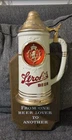 Vintage Stroh's Stein Lighted Bar Sign From One Beer Lover To Another Man Cave