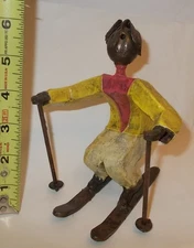 Signed SCULPTURE FELGUEREZ (Manuel) MEXICO SKIER