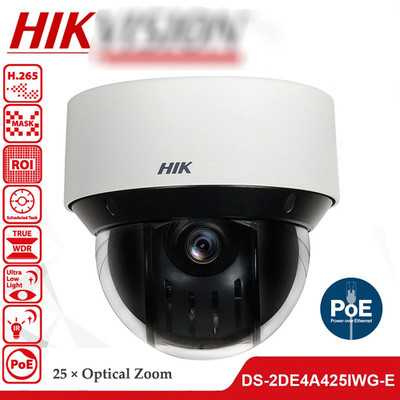 Hiki 4MP 25x Zoom PTZ IP Camera PoE Smart Tracking IP66 DarkFighterTech