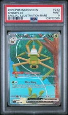 2023 POKEMON SVI EN-SCARLET & VIOLET SPECIAL ILLUSTRATION RARE SPIDOPS EX PSA 9