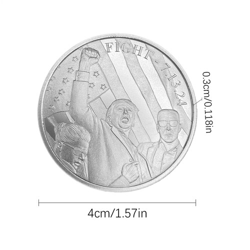 Fight! - 1 oz .999 Fine Silver Round - Picture 2 of 11