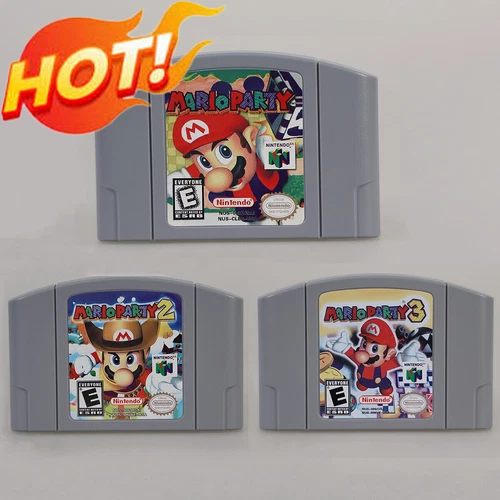 Christmas gifts Nintendo 64 Mario Party Series US - free shipping