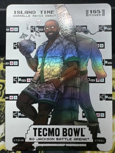 2026 Bo Jackson Battle Arena Tecmo Bowl Island Time Sore Thumb Steel ST545