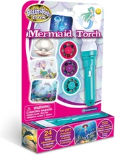 Mermaid Flashlight and Projector with 24 Discs