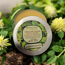 Biggy 4oz- Lemongrass Oregano SALVE Antibacterial Nat Ingredients- MADE IN USA