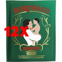 12 X Borotalco Talco Pulvere 70 G