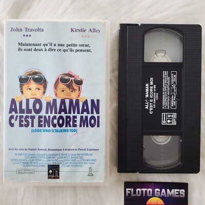 Original VHS FR: Allo Maman C'est Encore Moi - Travolta - 1990 - Floto Games