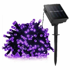 100 LED Solar Powered String Fairy Lights Outdoor Garden Wedding Party Xmas