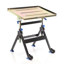 XPOtool Table soudage pliante jusqu’à 150kg Établi Chariot Réglable en hauteur